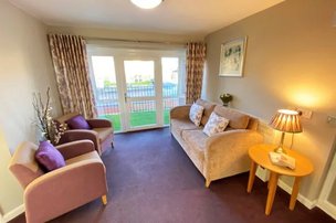 Stoneleigh Care Home in Stanley, lounge