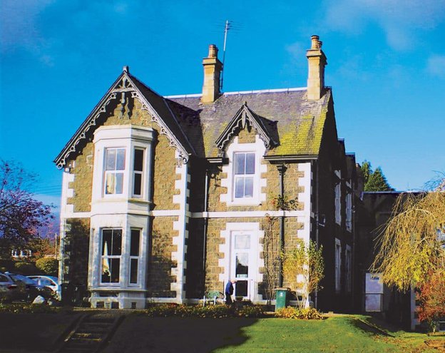 Stormont Lodge in Blairgowrie - Front of home