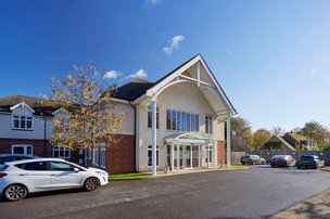 Stowford House Care Home front exterior