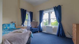 Summerhill Care Home in Alnwick bedroom