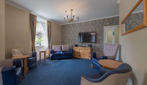 Summerhill Care Home in Alnwick living room