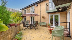 Summerhill Care Home in Alnwick patio