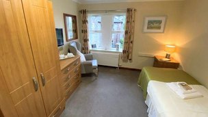 Summerhill Care Home in Kendal, bedroom