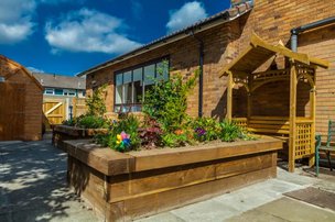 sunnyside in Tameside, patio and garden