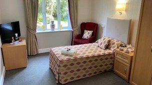 Sutherland Court in Newcastle, bedroom