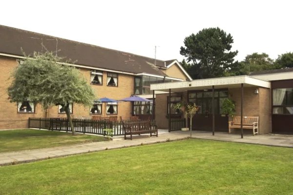 The Sycamores in Tameside, front entrance