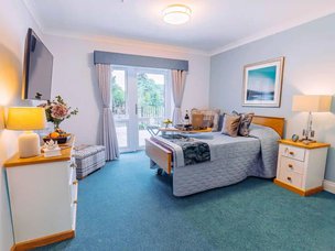 Stonebridge Manor Care Home, Tenterden, bedroom