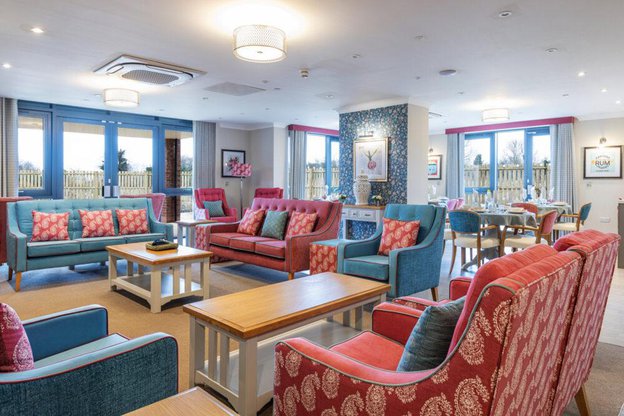 York Manor Care Home in York, living space