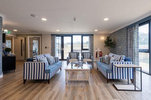 York Manor Care Home in York, sitting area