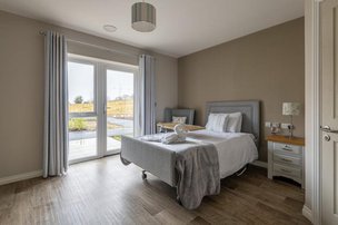 York Manor Care Home in York, bedroom