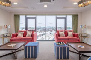 Trent Bridge Care Home in West Bridgford sitting area