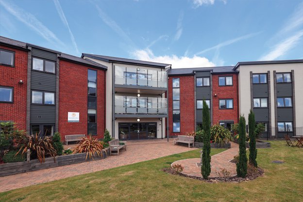 Telford Hall Care Home Exterior
