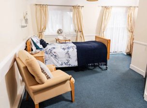 Tenchley Manor Nursing Home in Selsey, bedroom