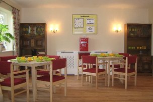 The Gardens Care Home in Boston, dining room