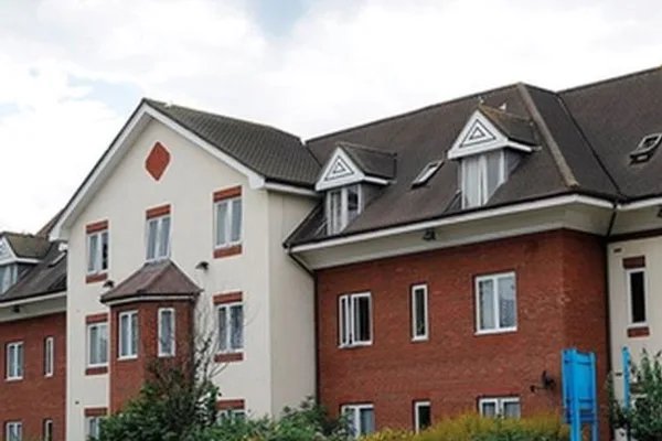 The Hornchurch Care Home in Essex, front entrance
