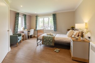 The Manor Care Home, Berkshire, bedroom 