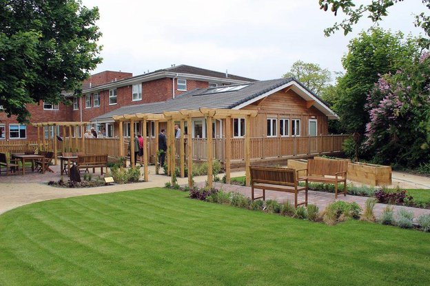 The New Wycliffe Home, exterior of building. 