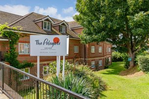 The Polegate Care Home in East Sussex, front entrance