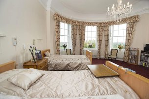 The Weir Nursing Home, double bedroom. 