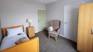 Trafalgar Park in Treharris, bedroom