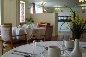 Tranent Care Home in East Lothian, dining room