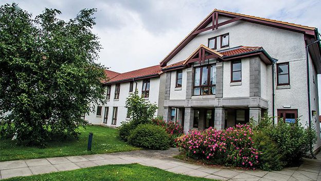 Tranent Care Home in East Lothian, front entrance