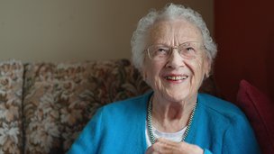 Trenewydd Care Home - smiling resident