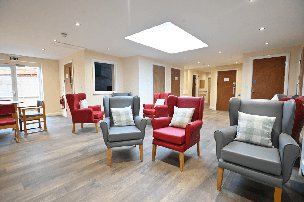 Turnbull Care Home, Braunstone, lounge