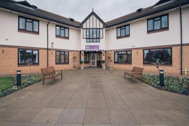 rose lodge care home in wisbech, front exterior