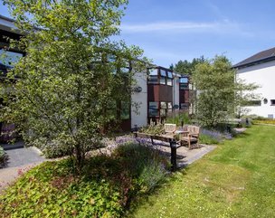 Brynhyfryd Care Home, Builth Wells - gardens