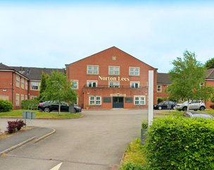 Norton Lees Care Home in Sheffield, front view