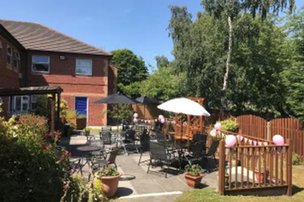 Victoria House Nursing Home in Stockton-on-Tees, garden