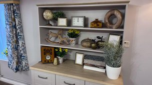 Victoria Mews in Coventry, bookshelf