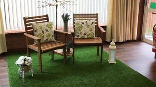 Victoria Park in Coventry, seating