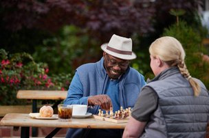 Walfinch Hampton Twickenham & Virginia Water, carer and client