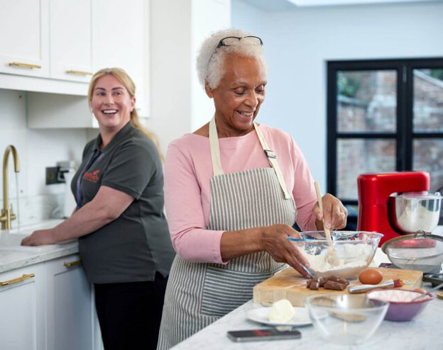 Walfinch Hampton Twickenham & Virginia Water, carer and client