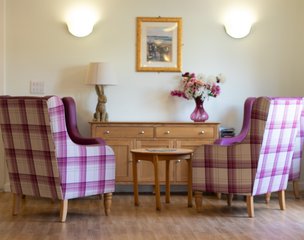 Warmere Court, West Sussex, seating area 