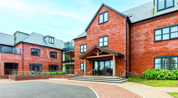 Carpenders Park Care Home front exterior