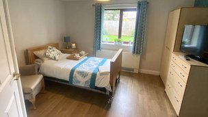 Willow Court in Lincoln, bedroom