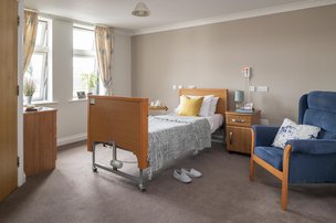 Windsor Street Care Centre in Cheltenham, Bedroom