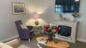 Winters Park Care Home in Penrith, lounge