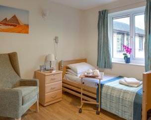 Woodlands Care Centre, Cambridge, bedroom