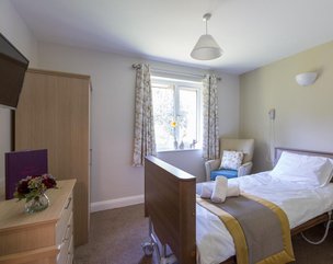 Woodlands Care Centre, Cambridge, bedroom