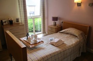 Woodside Court in Glenrothes, bedroom