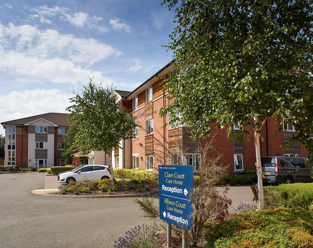 Albion Court Care Home Birmingham exterior