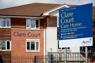 Clare Court Care Home, Birmingham, Front of home