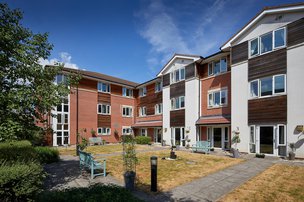 Clare Court Care Home, Birmingham, Back of home