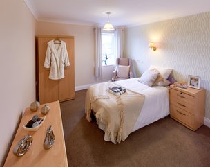 Highcliffe Care Home, Sunderland, Bedroom 
