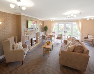 Highcliffe Care Home, Sunderland, Living room 