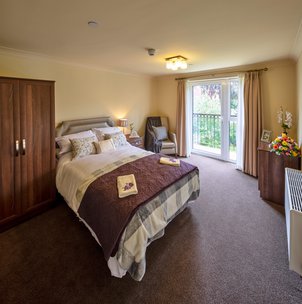 South Lodge in Leicester: Bedroom
